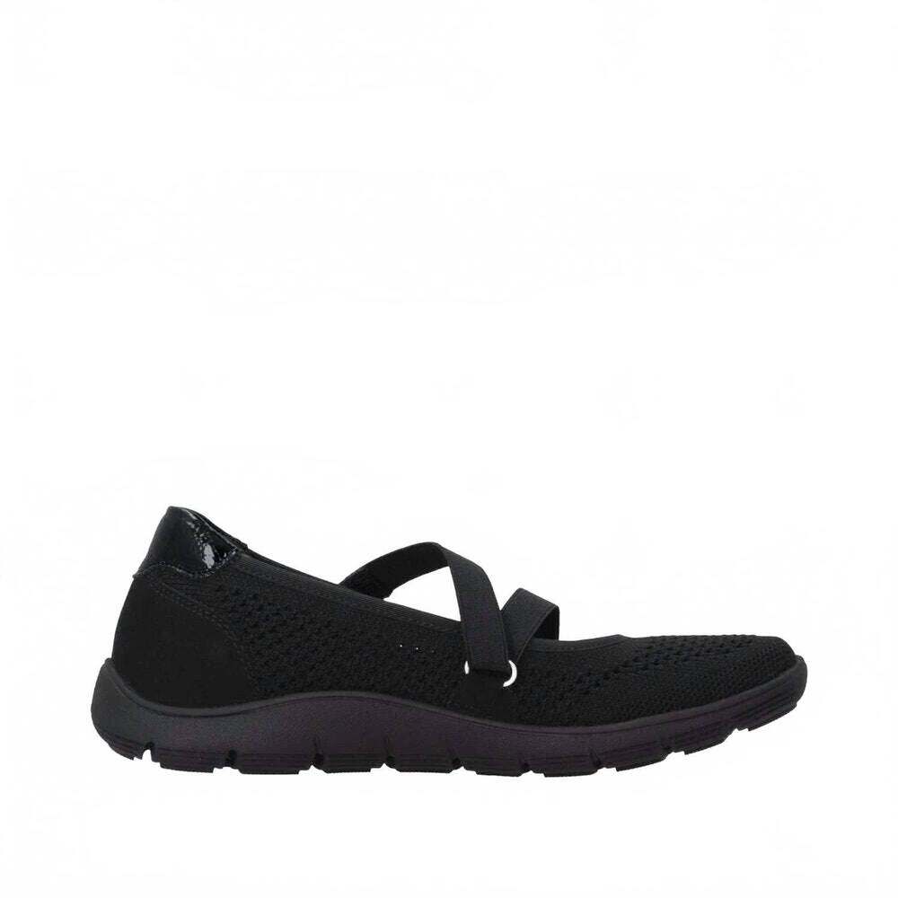 NEW REMONTE women's mary jane flats in black